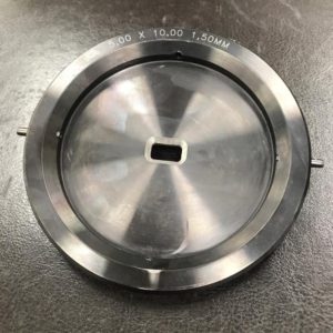 MATE Die for Trumpf machine - 5.00mm x 10.00mm  1.50mm clearance stripping plate, Rectangle - Used